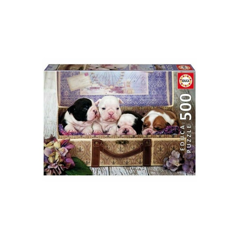 PUZZLE 500 pcs Cachorros - EDUCA