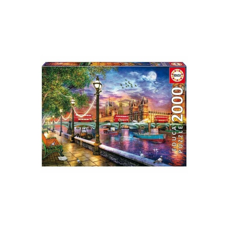 PUZZLE 2000 pcs LONDRES AO ENTARDECER - EDUCA