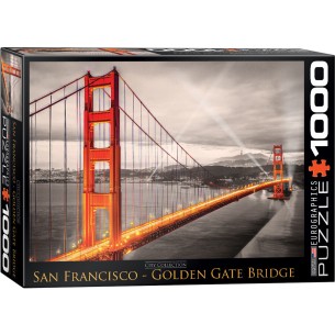 PUZZLE 1000 pcs San Francisco Golden Gate Bridge - Eurographics
