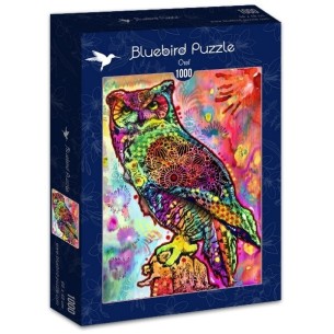 PUZZLE 1000 pcs - Coruja - BLUEBIRD