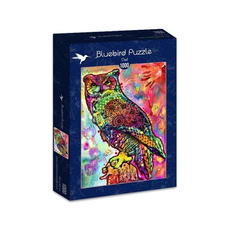 PUZZLE 1000 pcs - Coruja - BLUEBIRD