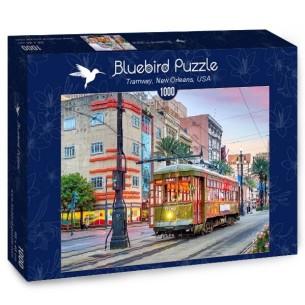 PUZZLE 1000 pcs - Tramway - New Orleans - BLUEBIRD