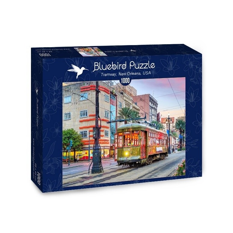 PUZZLE 1000 pcs - Tramway - New Orleans - BLUEBIRD