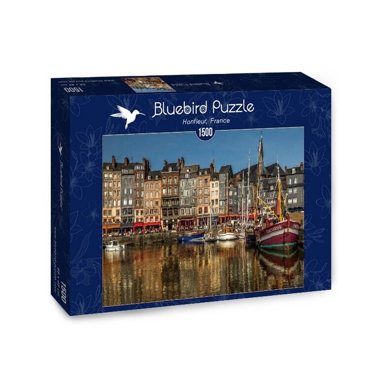 PUZZLE 1500 pcs - Honfleur - França - BLUEBIRD