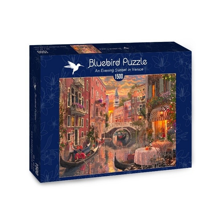 PUZZLE 1500 pcs - Entardecer em Veneza - BLUEBIRD