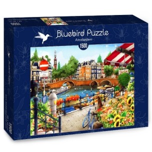 PUZZLE 1500 pcs - Amesterdão - BLUEBIRD