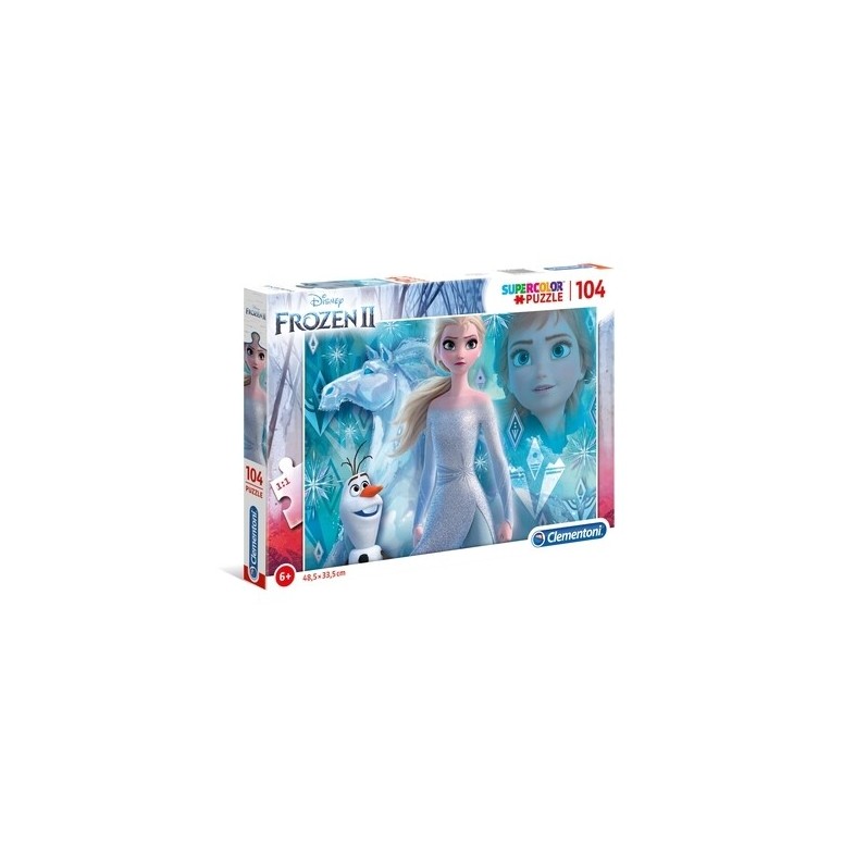 PUZZLE Super 104pcs Frozen 2 - CLEMENTONI