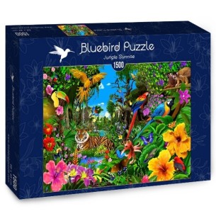 PUZZLE 1500 pcs - Amanhecer na Selva - BLUEBIRD