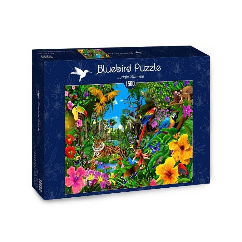 PUZZLE 1500 pcs - Amanhecer na Selva - BLUEBIRD