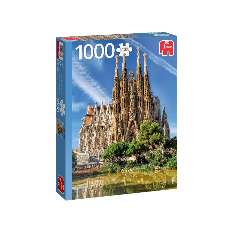 PUZZLE 1000 pcs - Sagrada Familia - JUMBO