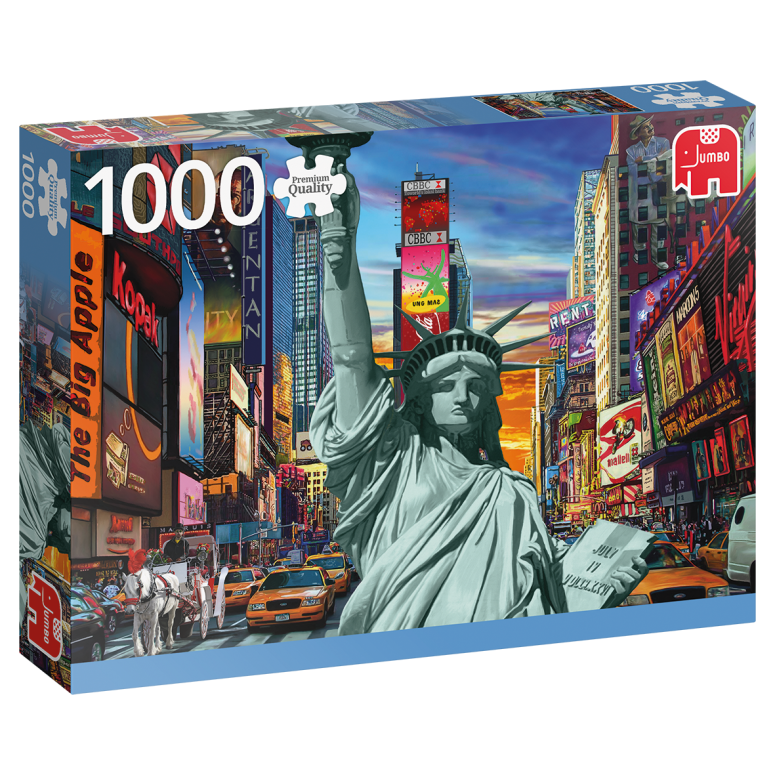 PUZZLE 1000 pcs - New York City - JUMBO