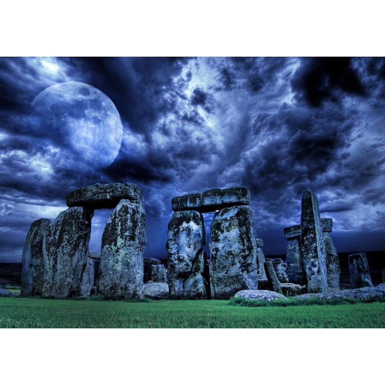 PUZZLE 1000 pcs - Stonehenge - BLUEBIRD-0
