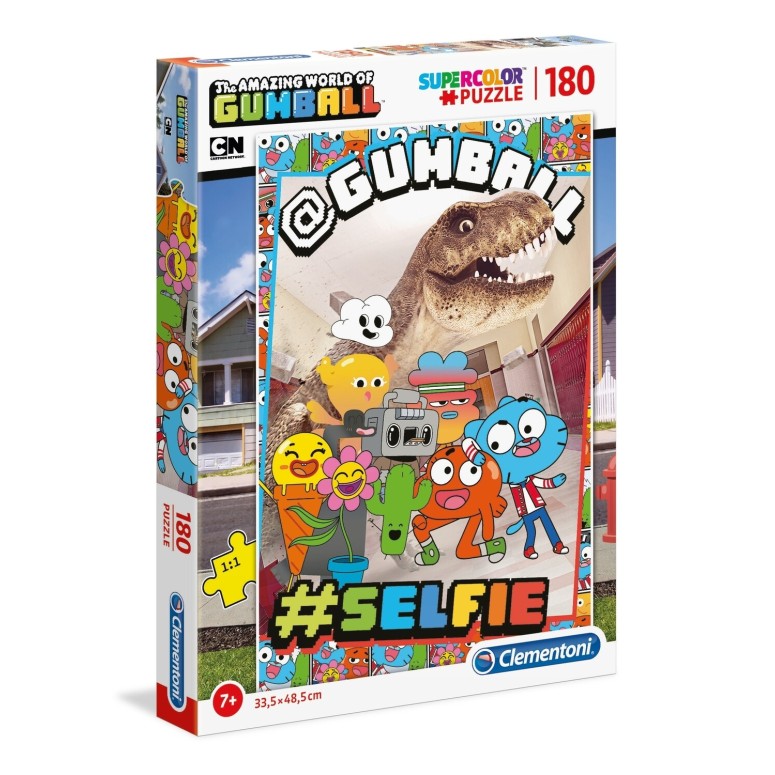 PUZZLE Super 180 pcs Gumball - CLEMENTONI