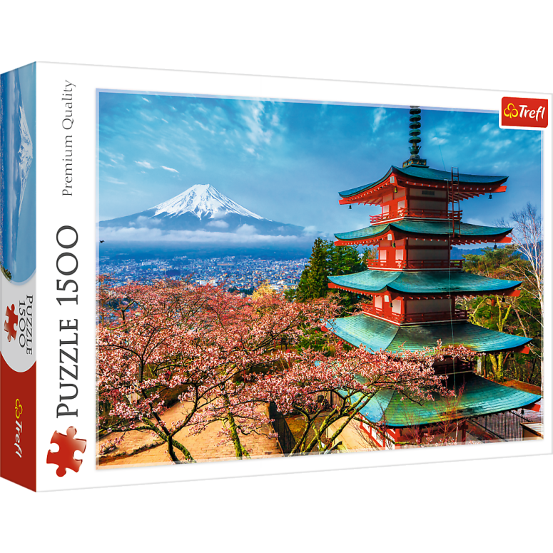 PUZZLE 1500 pcs - Monte Fuji - TREFL