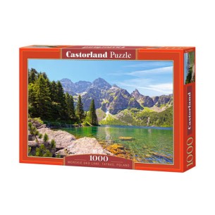 PUZZLE 1000 pcs - Lago Montanhas Tatra - CASTORLAND