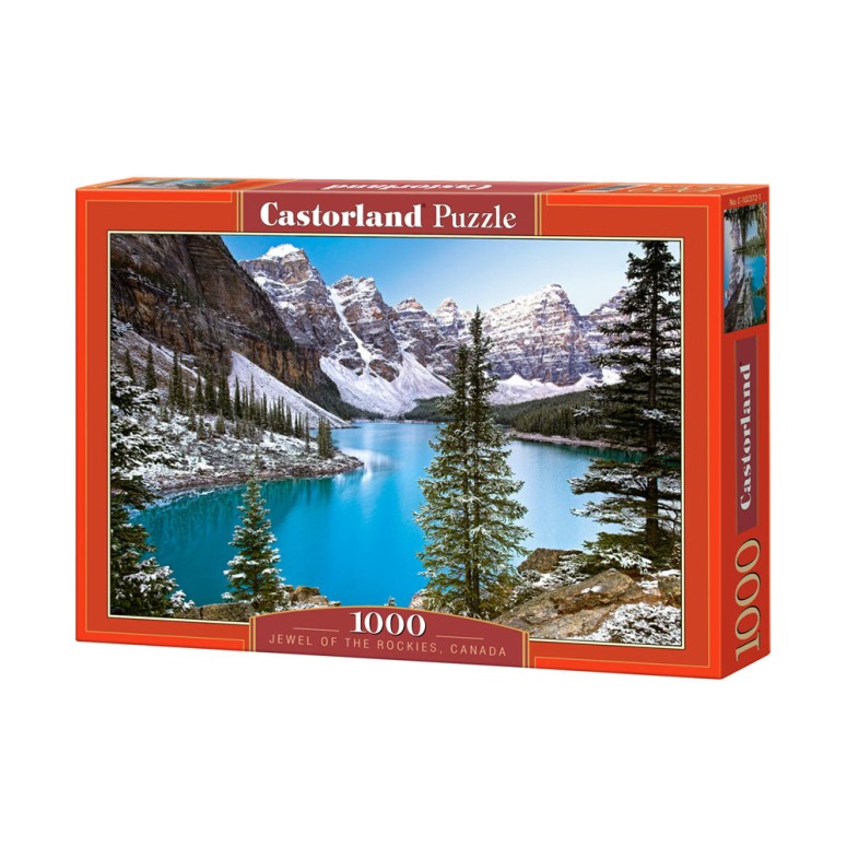 PUZZLE 1000 pcs - Montanhas Rochosas - CASTORLAND