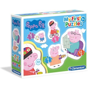 PUZZLE (Meu 1º Puzzle) Peppa Pig - CLEMENTONI