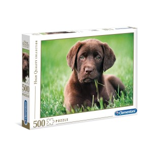 PUZZLE 500 HQ Chocolate Puppy - CLEMENTONI