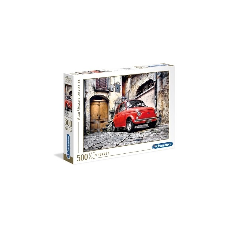 PUZZLE 500 HQ Fiat 500 - CLEMENTONI