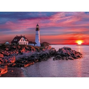 PUZZLE 500 HQ Portland Head Light - CLEMENTONI 2