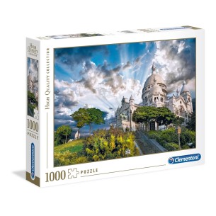 PUZZLE 1000 HQ Montmartre - CLEMENTONI