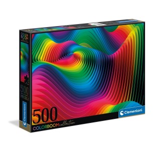 PUZZLE 500 HQ Colorboom Waves - CLEMENTONI
