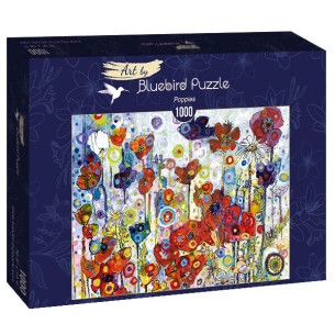 PUZZLE 1000 pcs - Poppies - BLUEBIRD