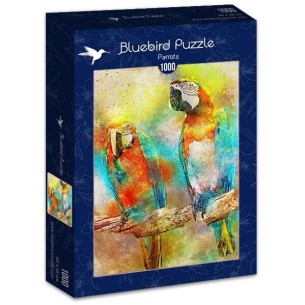 PUZZLE 1000 pcs - Papagaios - BLUEBIRD