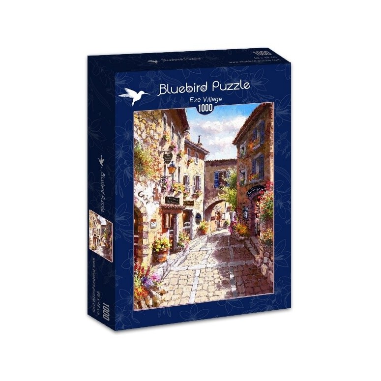 PUZZLE 1000 pcs - Eze Village - BLUEBIRD