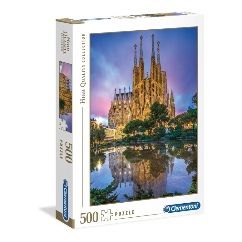 PUZZLE 500 HQ Barcelona - CLEMENTONI