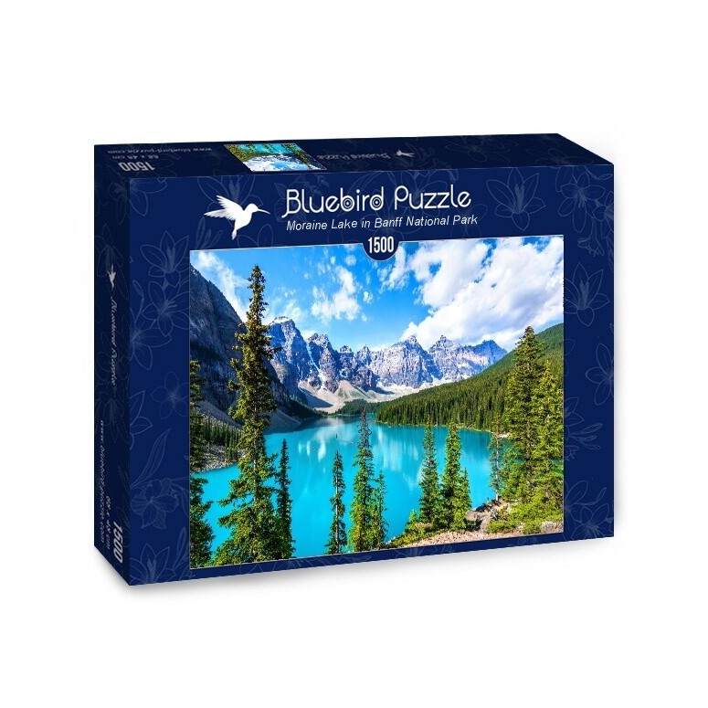 PUZZLE 1500 pcs - Moraine Lake - BLUEBIRD