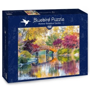 PUZZLE 1500 pcs - Midwest Botanical Garden - BLUEBIRD