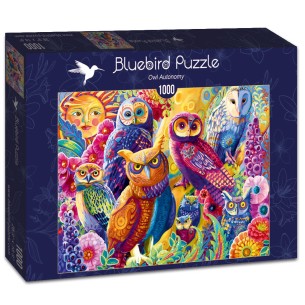 PUZZLE 1000 pcs - Owl Autonomy - BLUEBIRD