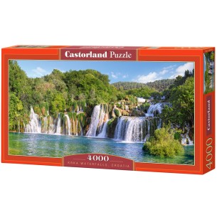 PUZZLE 4000 pcs -Krka Waterfalls - CASTORLAND