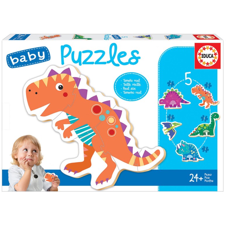 BABY PUZZLES Dinossauros - EDUCA