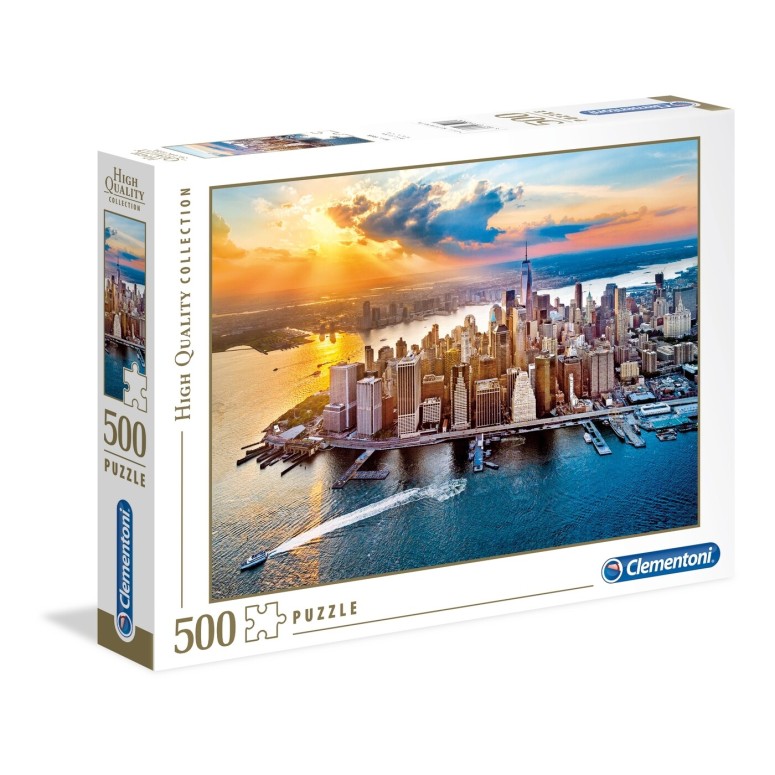 PUZZLE 500 HQ New York - CLEMENTONI