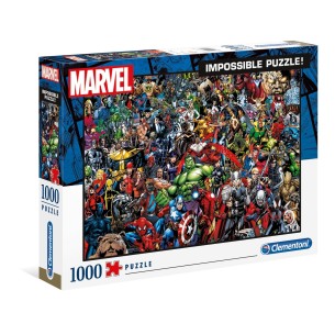 PUZZLE 1000 Marvel - Impossible - CLEMENTONI