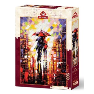 PUZZLE 500 pcs Love under the Umbrella