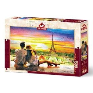 PUZZLE 1500 pcs Romance in the Sunset - ART PUZZLE