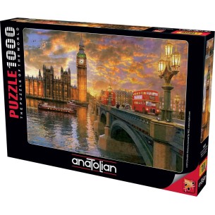 PUZZLE 1000 pcs Westminster Sunset - Anatolian