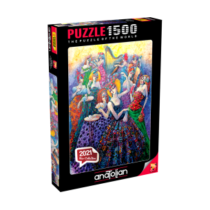 PUZZLE 1500 pcs Romantic Ballroom  - Anatolian