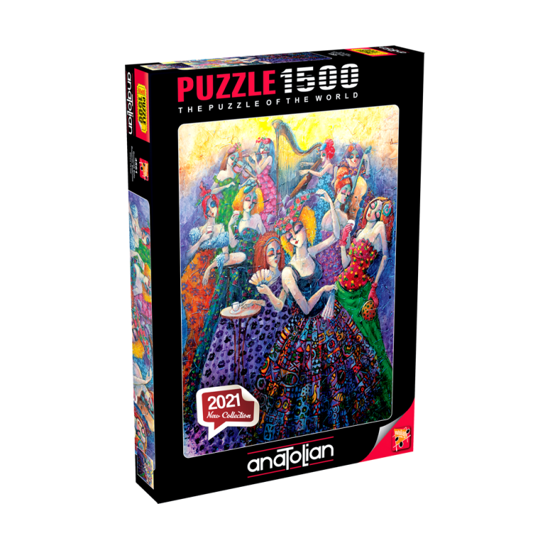 PUZZLE 1500 pcs Romantic Ballroom  - Anatolian