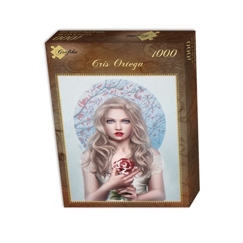 PUZZLE 1000 pcs Blood Rose - GRAFIKA