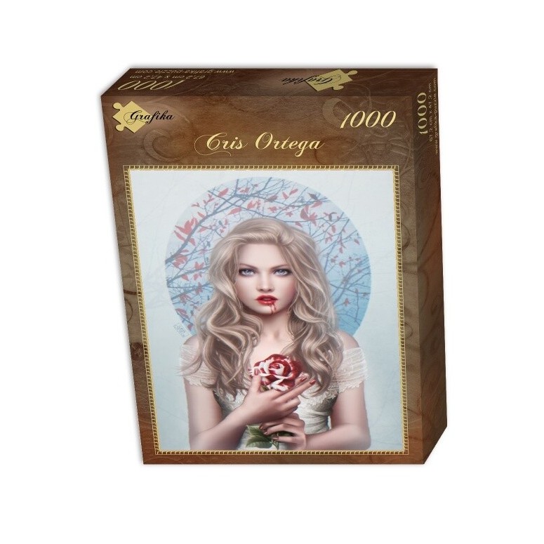 PUZZLE 1000 pcs Blood Rose - GRAFIKA