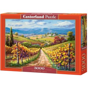 PUZZLE 3000 pcs - Vineyard Hill - CASTORLAND