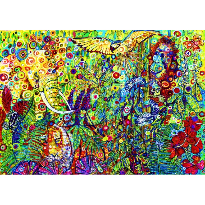 PUZZLE 1500 pcs - The Rainforest - BLUEBIRD-0