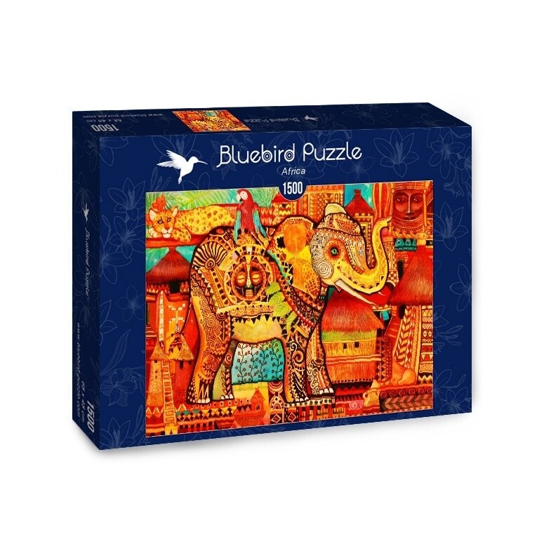 PUZZLE 1500 pcs - Africa - BLUEBIRD