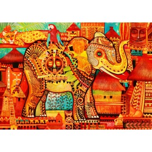 PUZZLE 1500 pcs - Africa - BLUEBIRD 2