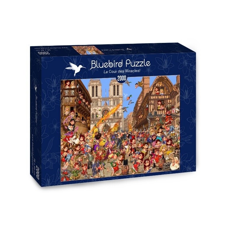 PUZZLE 2000 pcs - Pátio dos Milagres - BLUEBIRD