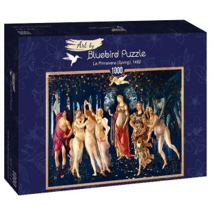 PUZZLE 1000 pcs - A Primavera - Botticeli, 1482 - BLUEBIRD